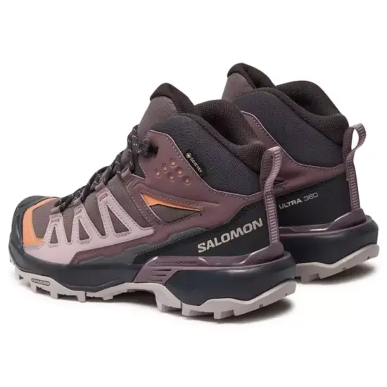 Salomon X Ultra 360 Mid GTX W Gri Kadın Bot - 4