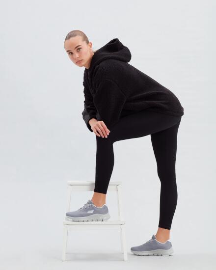 Skechers ARCH FIT - BIG APPEAL Gri Kadın Günlük Ayakkabı - 3