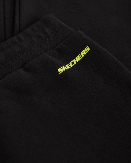 Skechers B Heavy Weight Fleece Suit Track Suit SİYAH Çocuk Eşofman Takımı - 3