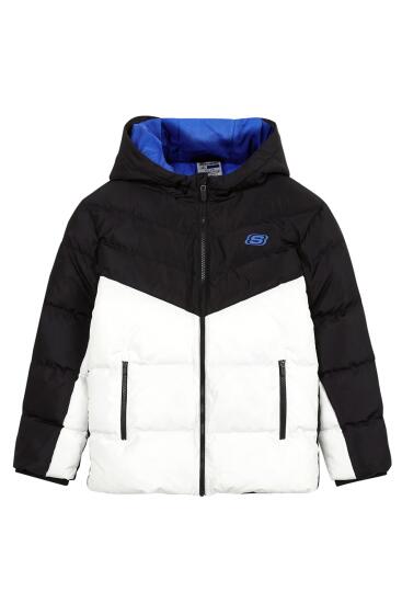 Skechers B Outerwear Padded Jacket BEYAZ Çocuk Mont - 1