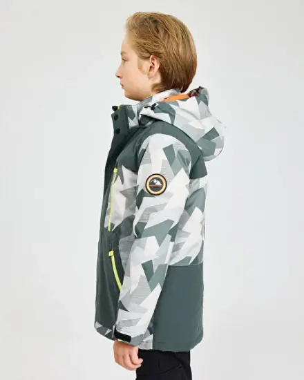 Skechers B Outerwear Padded Jacket Gri Çocuk Mont - 3