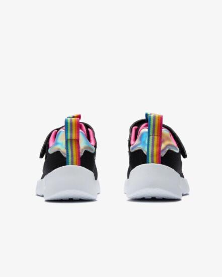 Skechers DYNAMIGHT 2.0-ROCKIN RAINBOW Siyah-Pembe Çocuk Günlük Ayakkabı - 5