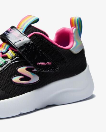 Skechers DYNAMIGHT 2.0-ROCKIN RAINBOW Siyah-Pembe Çocuk Günlük Ayakkabı - 8