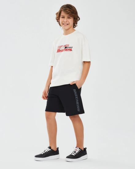 Skechers Essential B 5 inch Short SİYAH Çocuk Şort - 1