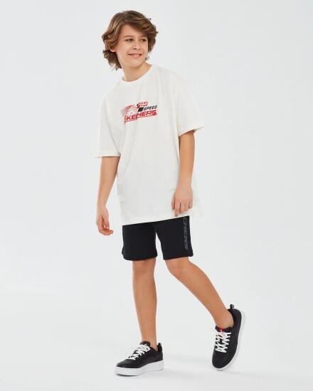 Skechers Essential B 5 inch Short SİYAH Çocuk Şort - 2