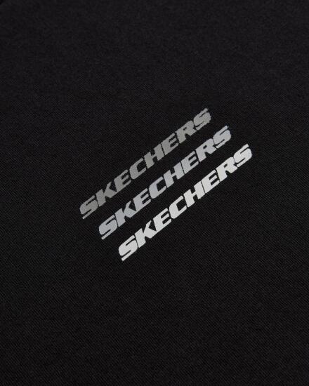 Skechers Essential M Short Sleeve T-Shirt SİYAH Erkek Tshirt - 4