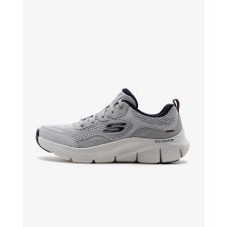 Skechers FLEX COMFORT - DRINN Gri Erkek Günlük Ayakkabı - 1