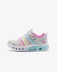 Skechers FLUTTER HEART LİGHTS Gri Çocuk Günlük Ayakkabı - 1