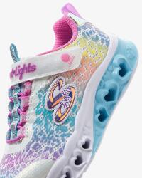 Skechers FLUTTER HEART LİGHTS-LOVES Wİ BEYAZ Çocuk Günlük Ayakkabı - 7