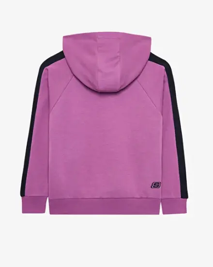 Skechers G 2XI-Lock Hoodie Sweatshirt Mor Çocuk Sweatshirt - 2