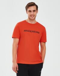 Skechers Graphic T-Shirt M Short Sleeve Turuncu Erkek Tshirt - 1