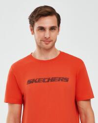 Skechers Graphic T-Shirt M Short Sleeve Turuncu Erkek Tshirt - 5