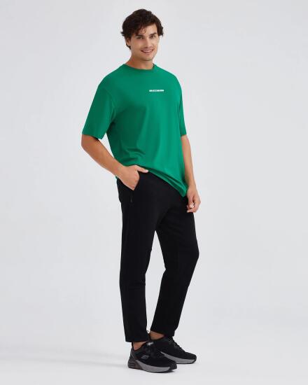 Skechers M 2XI-Lock Slim Sweatpant SİYAH Erkek Eşofman Altı - 2