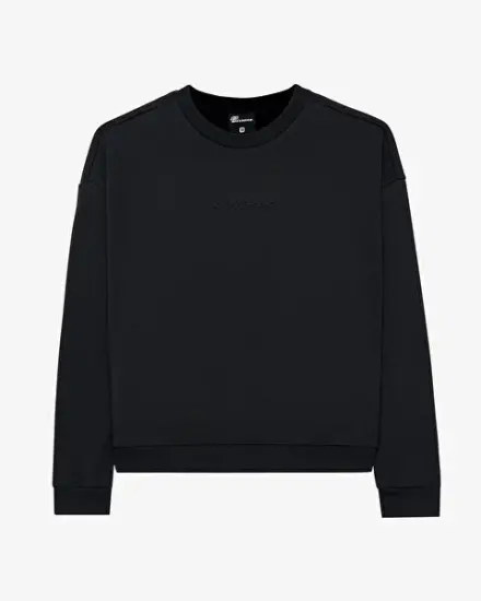 Skechers M Essential Crew Neck Sweatshirt SİYAH Erkek Sweatshirt - 1