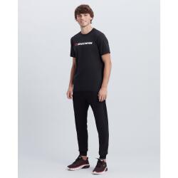 Skechers M Graphic Tee Big Logo T-Shirt SİYAH Erkek Tshirt S212956-001 - 1