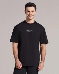 Skechers M Graphic Tee Reflect Logo Oversize T-Shirt SİYAH Erkek Tshirt - 1