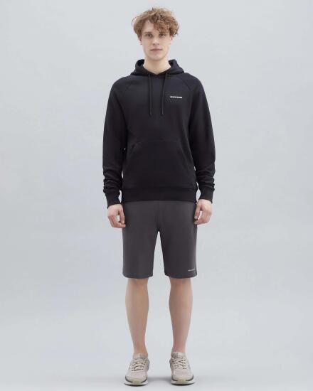 Skechers M New Basics Hoodie SİYAH Erkek Sweatshirt - 3