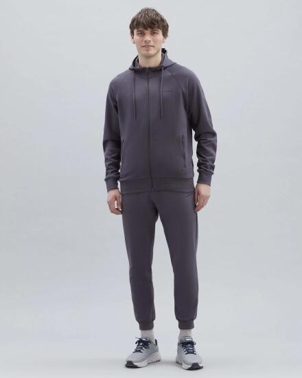 Skechers M New Basics Jogger Sweatpant Antrasit Erkek Eşofman Altı - 6