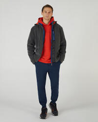 Skechers M Outdoor Fleece Full Zip Sherpa Gri Erkek Sweatshirt - 2