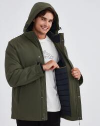 Skechers M Outerwear Padded Jacket Haki Erkek Mont - 5