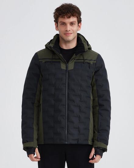 Skechers M Outerwear Padded Jacket Haki Erkek Mont - 1