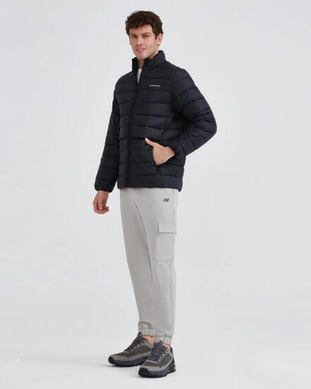 Skechers M Outerwear Padded Jacket SİYAH Erkek Mont - 2