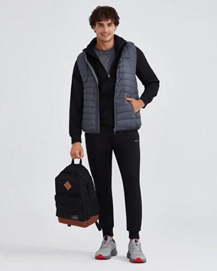 Skechers M Outerwear Padded Vest Gri Erkek Yelek - 3