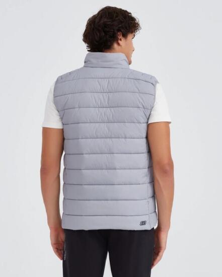 Skechers M Outerwear Padded Vest Gri Erkek Yelek - 4