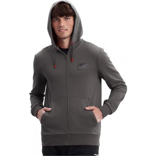 Skechers M Summits Full Zip Hoodie GRİ Erkek Eşofman Üstü S212407-003 - 1