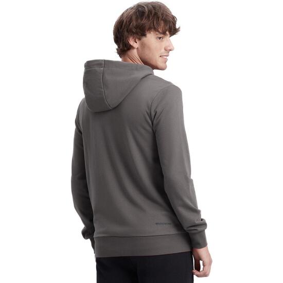 Skechers M Summits Full Zip Hoodie GRİ Erkek Eşofman Üstü S212407-003 - 2