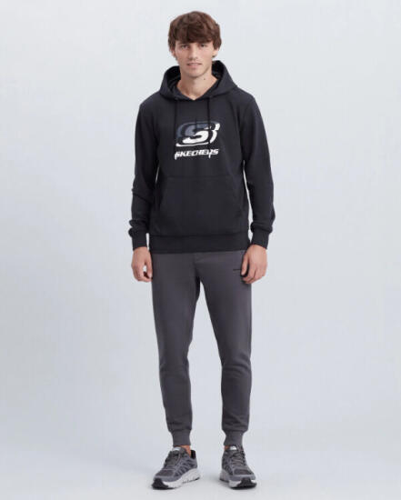 Skechers M Summits Hoodie SİYAH Erkek Sweatshirt S212406-001 - 1