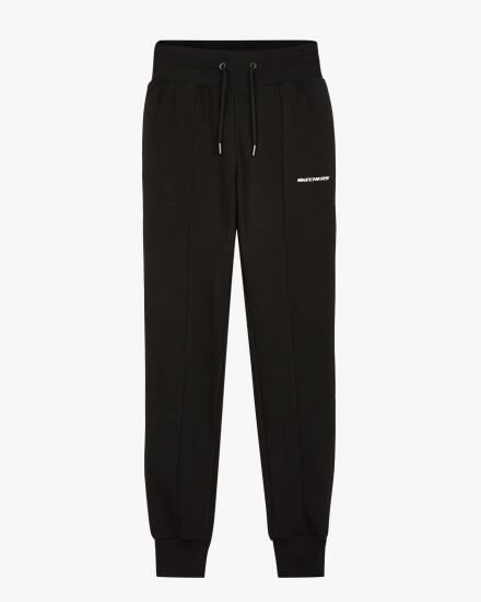 Skechers Mid Weight Fleece W Jogger Sweatpant SİYAH Kadın Eşofman Altı - 1