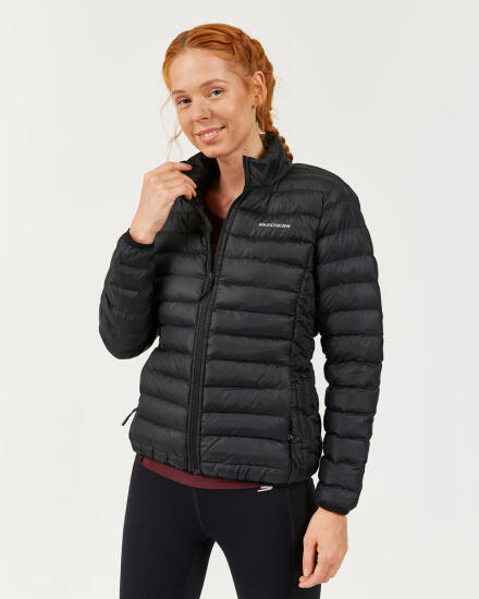 Skechers Outerwear W Lighweight Jacket SİYAH Kadın Mont S202720-001 - 2