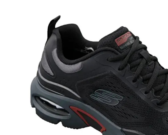 Skechers SKECH-AİR VENTURA - CATACLYSM SİYAH Erkek Sneaker Ayakkabı - 4