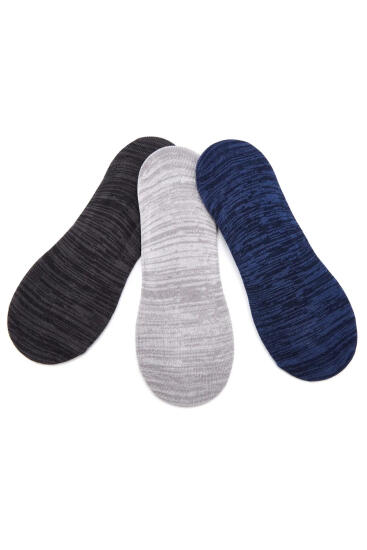 Skechers U 3 Pack Liner Socks Renkli Erkek Çorap - 2