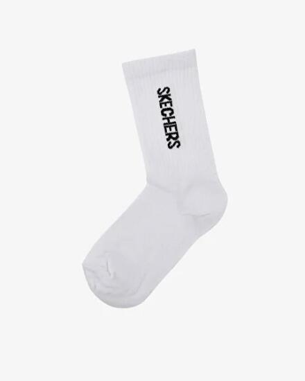 Skechers U Crew Cut Sock BEYAZ Unisex Çorap - 1