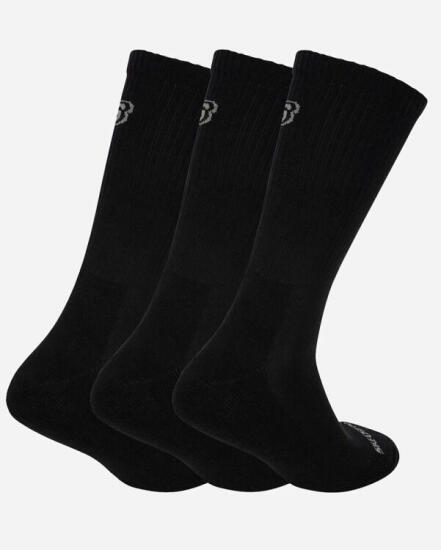 Skechers U SKX Padded Crew Cut Socks 3 Pack SİYAH Erkek Çorap - 2