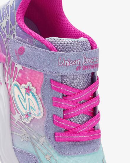 Skechers UNİCORN DREAMS - WİSHFUL MAGİC Mor Çocuk Günlük Ayakkabı - 9