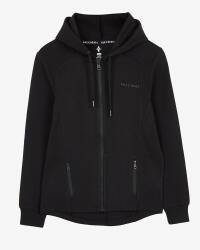 Skechers W 2XI-Lock Full Zip Hoodie Sweatshirt SİYAH Kadın Eşofman Üstü - 4