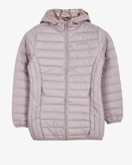 Skechers W Essential Midi Length Hooded Jacket Mavi Kadın Mont - 1