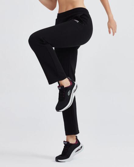 Skechers W Essential Regular Sweatpant SİYAH Eşofman Altı Kadın - 5