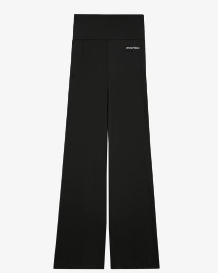 Skechers W Table Project Wide Leg Sweatpant SİYAH Kadın Eşofman Altı - 4