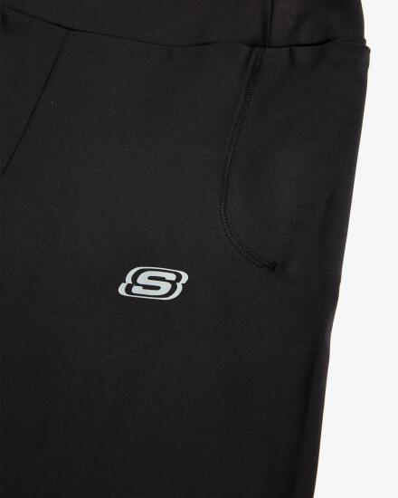 Skechers W Table Project Wide Leg Sweatpant SİYAH Kadın Eşofman Altı - 5