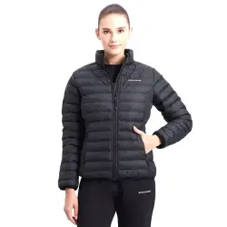 Skechers W Turtle Neck Essential Jacket SİYAH Kadın Mont S212273-001 - 1