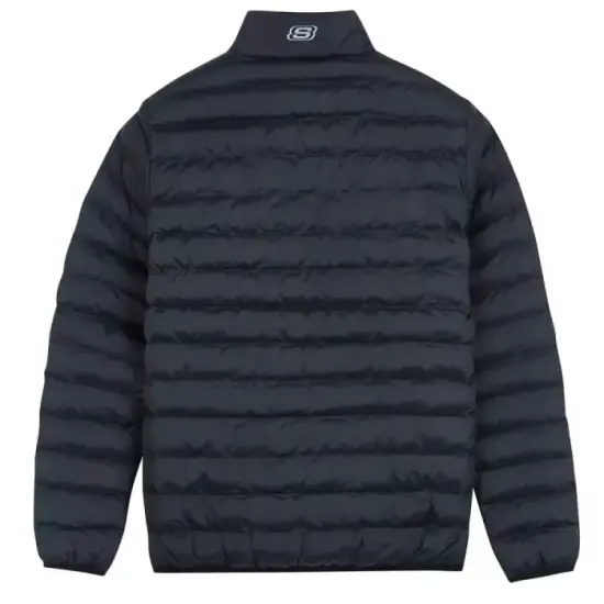 Skechers W Turtle Neck Essential Jacket SİYAH Kadın Mont S212273-001 - 5