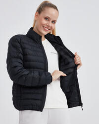 Skechers W Turtle Neck Essential Jacket SİYAH Kadın Mont S212273-001 - 5