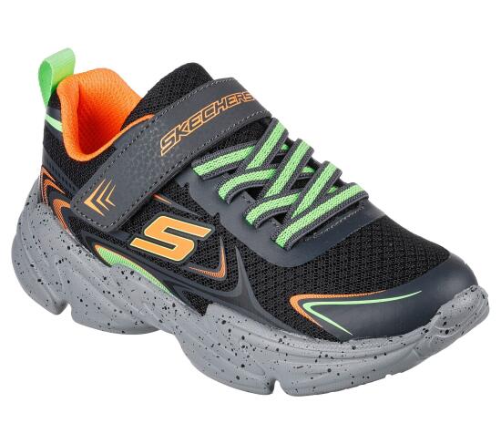 Skechers WAVETRONİC - RAVLOR SİYAH Çocuk Spor Ayakkabı - 4