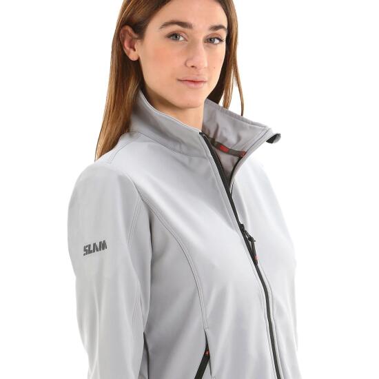 Slam ACT WS SOFTSHELL JACKET Gri Kadın Mont - 3