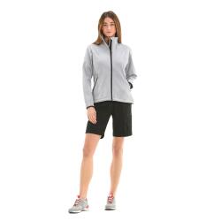 Slam ACT WS SOFTSHELL JACKET Gri Kadın Mont - 5