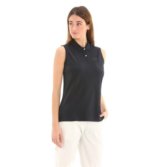 Slam DECK WS POLO SS LACİVERT Kadın Polo Tshirt - 2